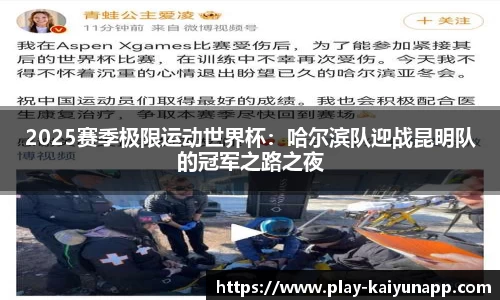 2025赛季极限运动世界杯：哈尔滨队迎战昆明队的冠军之路之夜